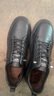 稻草人男鞋春夏季真皮大碼一腳蹬休閑皮鞋男潮板鞋氣墊減震運動(dòng)鞋真皮鞋 黑色加絨-冬季款 46 曬單實(shí)拍圖