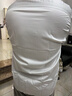 胖大俊【奢華200支免燙】高端大碼白襯衫男士長(cháng)袖純棉免燙襯衣 白色 4XL 曬單實(shí)拍圖