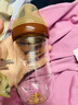 世喜新生兒防脹氣奶瓶3-7個(gè)月玻璃嬰兒仿母乳奶嘴240mlAB款隨機發(fā) 曬單實(shí)拍圖