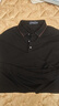 杉杉（FIRS）【10A抗菌】長(cháng)袖polo衫男含桑蠶絲羊毛混紡撞色翻領(lǐng)商務(wù)休閑上衣 曬單實(shí)拍圖