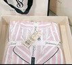 維多利亞的秘密（Victoria's Secret）楊冪同款 宅度假天絲綿柔長(cháng)袖長(cháng)褲睡衣套裝家居服不易皺 曬單實(shí)拍圖