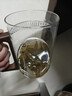 津盼1000ML大容量玻璃茶杯茶水分離杯月牙杯高硼硅玻璃泡茶杯喝水杯子 月牙透明玻璃茶杯1000ml1只 曬單實(shí)拍圖