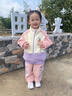 汪汪隊立大功兒童加絨衛衣套裝A類(lèi)奧粒絨男寶寶運動(dòng)拉鏈開(kāi)衫外出服 粉色  120 曬單實(shí)拍圖