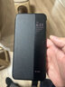 正件 適用華為mate60pro手機殼保護套 Mate60Pro+翻蓋智能高清視窗真素皮全包防摔男商務(wù)超薄皮套 黑  曬單實(shí)拍圖