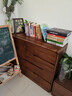 木源同全實(shí)木胡桃木斗柜現代簡(jiǎn)約五斗柜家用客廳臥室床尾收納邊柜靠墻柜 【八斗柜】長(cháng)120寬40高90cm 整裝發(fā)貨  收貨即用【全胡桃木】 曬單實(shí)拍圖