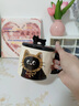 RICH YOUR HOME德國品質(zhì)生日禮物女生朋友閨蜜小眾實(shí)用感創(chuàng  )意馬克杯貓咪陶瓷杯子 灰藍帽貓+TOYOU米白手提盒 曬單實(shí)拍圖