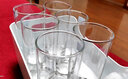 鷗欣 進(jìn)口玻璃水杯子家用耐熱家庭透明客廳喝水杯子果汁泡綠茶杯套裝 進(jìn)口款直身杯290ml【6只裝】 曬單實(shí)拍圖