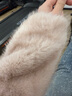 香影張予曦同款咩咩絨環(huán)保皮草女2025冬季新款皮毛一體毛絨短外套 粉色 L 曬單實(shí)拍圖