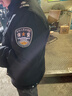 艾買(mǎi)保安大衣冬季加厚511作訓棉服執勤安檢防寒服保安服冬裝棉大衣 貼標加厚中長(cháng)款+標志 L (170) 曬單實(shí)拍圖