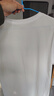 頂峰保羅（Dingfengbaoluo）重磅260g純棉男士短袖夏季寬松重磅t恤內搭打底衫男生T2600白L 曬單實(shí)拍圖
