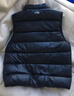 李寧兒童馬甲秋冬季新款男童女中大童青少年加厚羽絨運動(dòng)外穿輕薄背心 黑色 150 曬單實(shí)拍圖