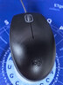 羅技（Logitech） M110/M111有線(xiàn)鼠標 辦公家用鼠標 輕音鼠標 即插即用全尺寸 M110有線(xiàn)輕音鼠標-黑色 有線(xiàn) 曬單實(shí)拍圖