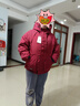 羽絨棉服女冬季2025年新款派克服女小個(gè)子可拆卸毛領(lǐng)棉襖百搭外套 安哥拉紅 【加厚抗寒不跑棉】 XL 【推薦140-155斤】 曬單實(shí)拍圖