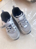 泰蘭尼斯春季男童老爹鞋運動(dòng)鞋軟底防滑校園休閑鞋兒童緩震慢跑鞋銀色29 曬單實(shí)拍圖