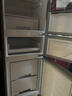 美的（Midea）220升三門(mén)冰箱灰色租房家用客廳宿舍小型冰箱三開(kāi)門(mén)節能省電低音運行BCD-220TM【國家補貼】 曬單實(shí)拍圖