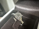 DR現貨光芒求婚鉆戒鉑金戒指BELIEVE結婚戒指女禮物紀念日節日禮物 【現貨80%用戶(hù)選擇】一世/14分F色VS2 曬單實(shí)拍圖