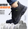 京途絕緣電工電網(wǎng)勞保鞋男士防砸防刺穿耐磨安全工作鞋0216KV-J 43 曬單實(shí)拍圖