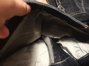 HLA海瀾之家牛仔褲男25三體·超級符號系列時(shí)尚褲子男秋 曬單實(shí)拍圖