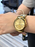 威寶龍瑞士認證品牌男士手表進(jìn)口機芯全自動(dòng)機械表黃金浮雕真鉆男款腕表 WEiBAOLONG-3805-間金白面 曬單實(shí)拍圖