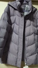 坦博爾羽絨服女中長(cháng)款帶帽寬松舒適保暖媽媽款外套510560D 香融紫 175  曬單實(shí)拍圖