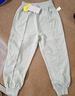 papa爬爬秋冬季糯米棉兒童褲子幼兒園長(cháng)褲 花灰-常規款   110    曬單實(shí)拍圖