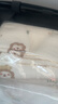 護兒星新生兒包單純棉超柔軟四季貼身嬰兒包巾全棉寶寶襁褓巾薄抱被蓋毯 獅子圖案/超柔純棉四季包單 95cmx95cm 曬單實(shí)拍圖