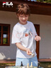 FILA【竹林多彩T】斐樂(lè )童裝兒童抗菌短袖T恤2025年夏季男女童上衣 曬單實(shí)拍圖