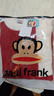 大嘴猴（paul frank）撞色毛衣男士冬季拼接針織衫男厚款保暖外套男毛線(xiàn)衣 紅色 XL 曬單實(shí)拍圖