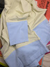 全棉時(shí)代2024新品兒童保暖內衣風(fēng)柔棉輕暖套裝A類(lèi) 冰檸綠 130  曬單實(shí)拍圖