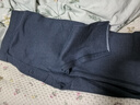 貓人（MiiOW）男士保暖內衣男冬厚款雙面磨絨羽絨蠶絲10A抑菌秋衣秋褲修身套裝 【25年新升級羽絨蠶絲】鋼藍-男 2XL （推薦140-170斤） 曬單實(shí)拍圖