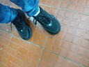 廚王防滑運動(dòng)鞋休閑廚師鞋透氣廚房工作鞋男女防臭增高秋冬加絨新款 【防水防滑】皮面款-男女同款 38 曬單實(shí)拍圖