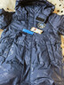 G.duck兒童羽絨服男童冬裝2025新款洋氣冬季中大童裝中長(cháng)款加厚男孩外套 藏青迷彩 新工藝升級加厚 140 cm 曬單實(shí)拍圖