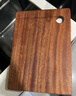 池嘉烏檀木菜板花梨整木實(shí)木抗菌定制水槽洗菜盆碗水池案板面板搟面板 百年烏檀水槽板整木35*25* 2cm 曬單實(shí)拍圖