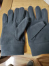 柏潮秋冬季男女抓絨手套保暖防寒戶(hù)外通勤出游中老年禮品手套騎車(chē) 男士抓絨深灰 曬單實(shí)拍圖