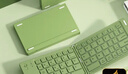 B.O.W可折疊無(wú)線(xiàn)藍牙鍵盤(pán)鼠標套裝適用蘋(píng)果平板ipad手機電腦通用辦公打字專(zhuān)用充電靜音鍵鼠小型便攜 復古綠丨升級款—三藍牙折疊鍵盤(pán)【充電】 藍牙 曬單實(shí)拍圖