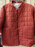 恒源祥女士棉麻夾棉立領(lǐng)盤(pán)扣棉襖棉服2025新款冬季時(shí)尚文藝個(gè)性短款棉衣 臧紅色棉衣 M -建議85-105 曬單實(shí)拍圖