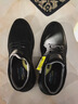 斯凱奇（Skechers）男鞋一腳蹬休閑鞋黑色柔軟舒適輕質(zhì)緩震皮鞋商務(wù)鞋 全黑色/BBK 41.5 曬單實(shí)拍圖