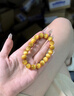 LAOLATU金虎眼石手串女黃水晶貓眼石招財吸金男士虎眼手鏈生日情人節禮物 【12mm金虎眼石】 曬單實(shí)拍圖