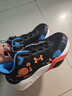 安德瑪【商場(chǎng)同款】男女兒童運動(dòng)鞋新款休閑百搭旋鈕大童籃球鞋-5 黑/橙 39 曬單實(shí)拍圖