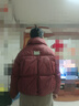 啄木鳥(niǎo)安哥拉紅羽絨服女短款2025冬季新款小個(gè)子白鴨絨立領(lǐng)面包服外套潮 安哥拉紅【高品質(zhì)】 M 【適合110-130斤】 曬單實(shí)拍圖
