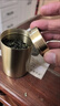 淮漫茶葉桶黃銅茶葉罐密封茶葉罐便攜車(chē)載黃銅茶葉儲存罐茶葉儲存 主圖款 曬單實(shí)拍圖