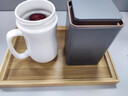 竹木托盤(pán)茶盤(pán)日式家用水杯盤(pán)長(cháng)方形木制糖果盤(pán)酒店餐廳茶具燒烤盤(pán) 大號【37*26*2.5cm】久經(jīng)耐用 曬單實(shí)拍圖