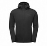 Rab睿坡Xenair Alpine戶外徒步運動夾克連帽輕量金標P棉服男  QIP-41 黑色BLK M 曬單實拍圖