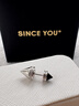 SINCE YOU尖錐兩戴耳釘男士純銀痞帥輕奢高級感耳環(huán)一款兩戴潮酷朋克耳飾女 尖錐兩戴耳釘（單只） 曬單實(shí)拍圖