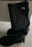 百思圖【黃夢(mèng)瑩同款】黑曜騎士25冬商場(chǎng)顯瘦騎士靴女高筒長(cháng)靴 黑色 37 曬單實(shí)拍圖