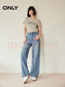 ONLY ONLY2025春季新款高腰直筒褲牛仔褲女|125132172 曬單實(shí)拍圖