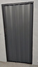 米囹全鋁合金折疊門(mén)推拉門(mén)隱形隔熱空調隔斷門(mén)廚房衛生間臥室門(mén)平移門(mén) 【空調廚房隔斷/免打孔】灰色框 曬單實(shí)拍圖