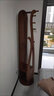 RICHADVON家用全身穿衣鏡掛衣架一體實(shí)木旋穿衣鏡新中式落地鏡衣帽架試衣鏡 【胡桃色】進(jìn)口實(shí)木360度旋轉 曬單實(shí)拍圖