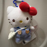 迪士尼正版HelloKitty包包掛件鑰匙扣眼鏡哈嘍kt貓玩偶公仔閨蜜女生禮物 生日派對冰淇淋套裝kitty【正版 曬單實(shí)拍圖