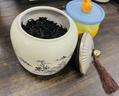 津盼陶瓷茶葉罐空罐大容量裝茶葉儲存罐家用綠茶紅茶普洱龍井防潮罐子 陶瓷茶葉罐1000ml 曬單實(shí)拍圖